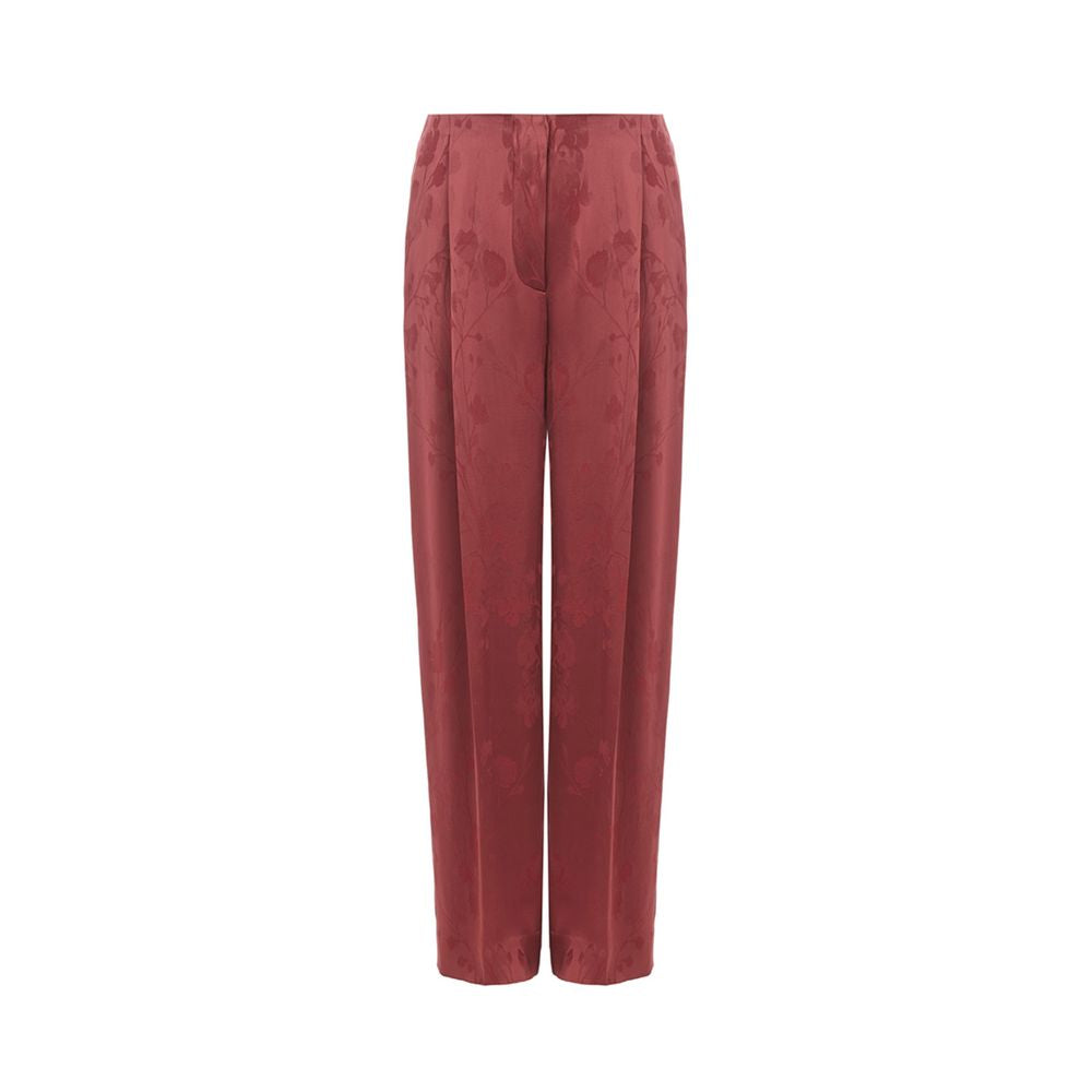 Lardini Elegant Red Tailored Pants IT40 | S