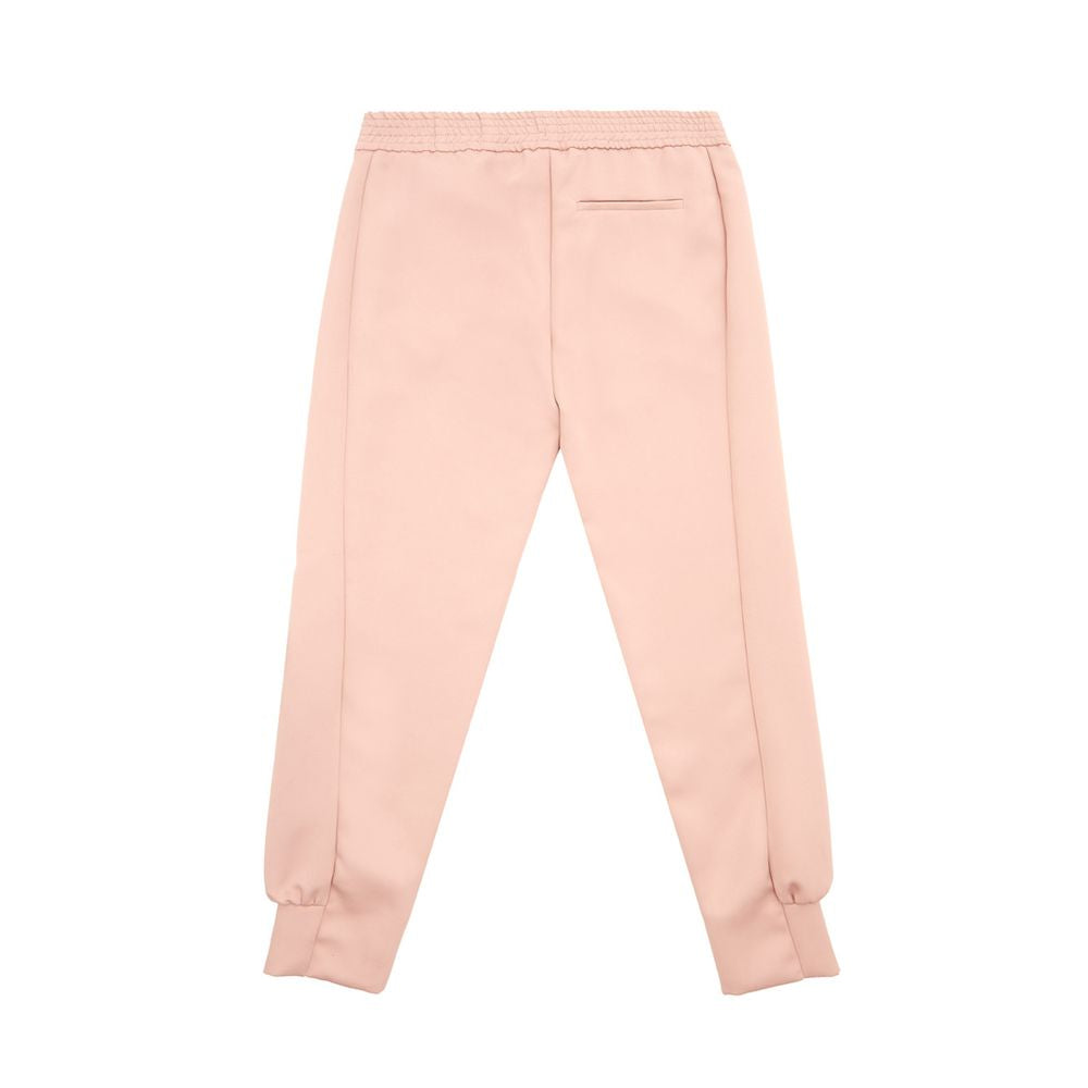 Lardini Elegant Pink Polyester Pants for Women IT40 | S