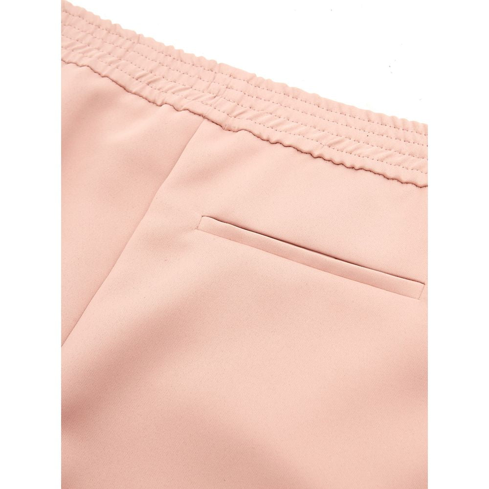 Lardini Elegant Pink Polyester Pants for Women IT40 | S