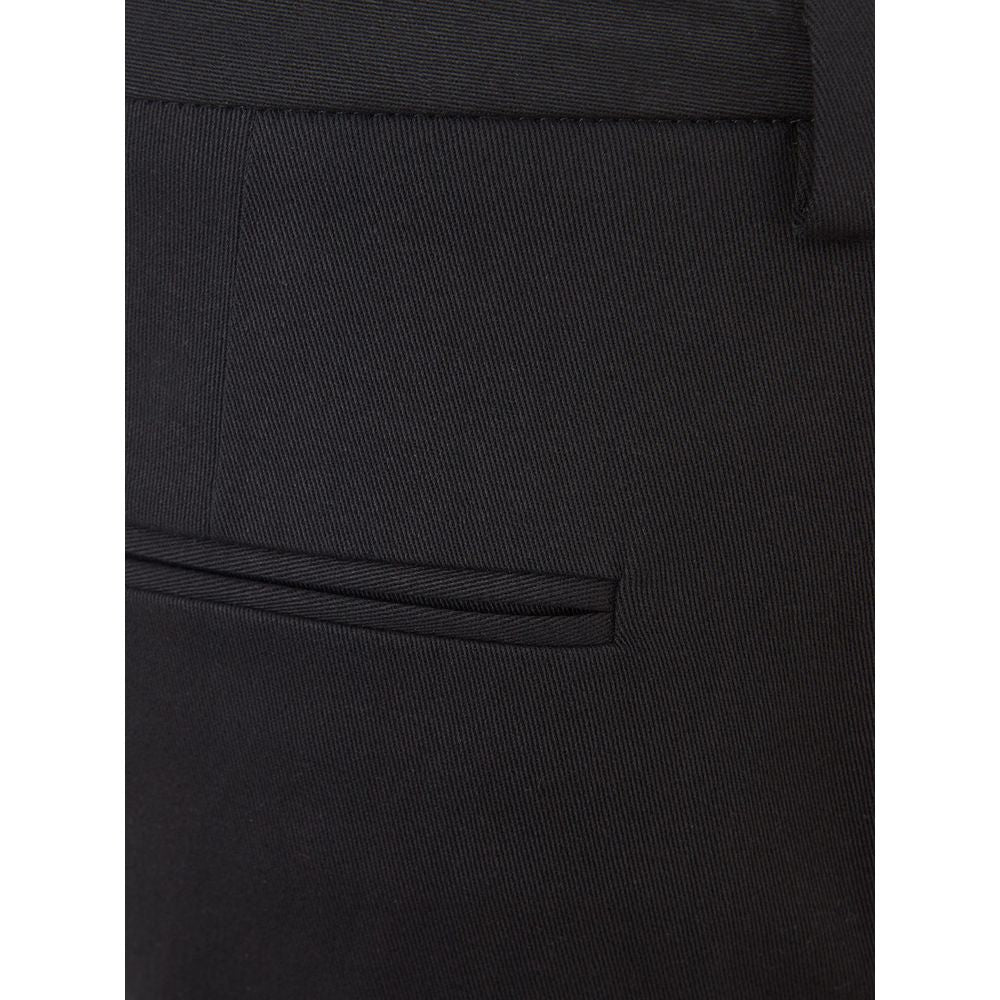 Lardini Italian Elegance Cotton Black Trousers IT40 | S