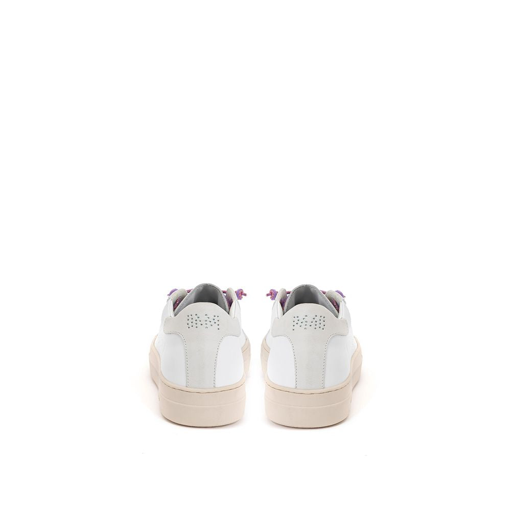 P448 White Leather Sneaker EU36 | US6