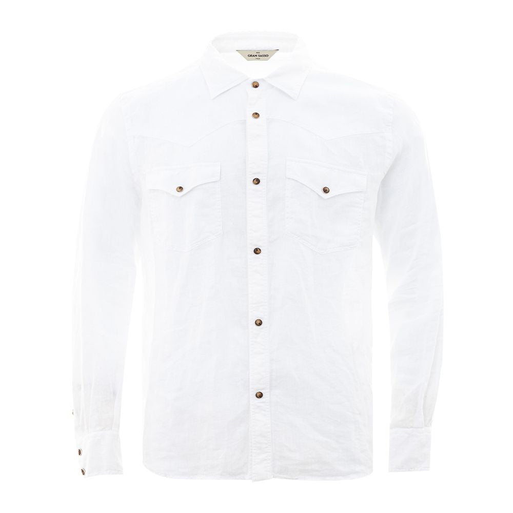 Gran Sasso Linen Elegance Shirt IT50 | L