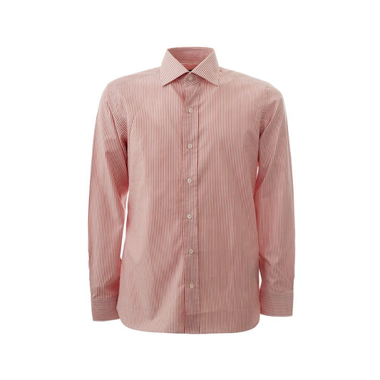 Tom Ford Elegant Pink Cotton Shirt for Men IT39 | M