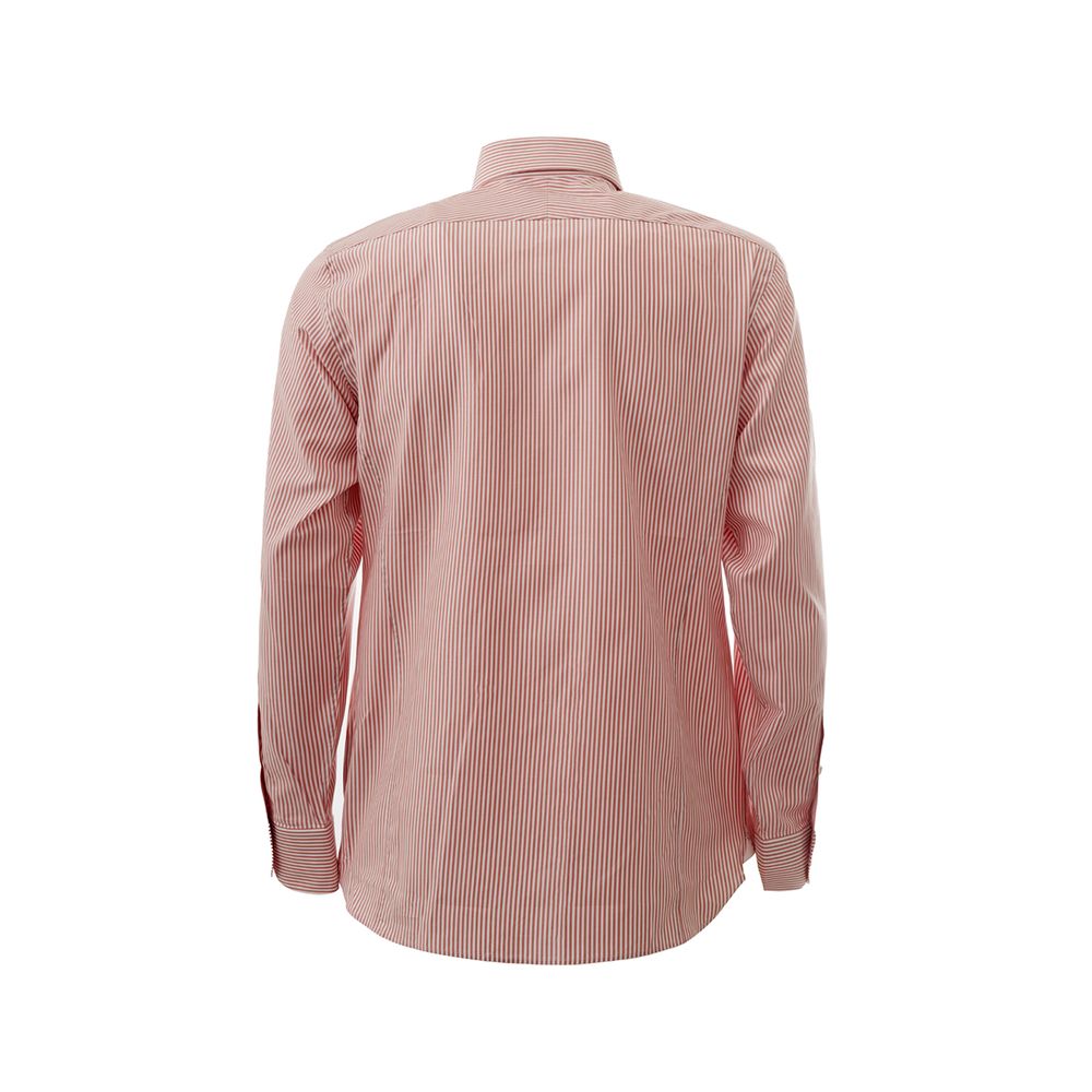 Tom Ford Elegant Pink Cotton Shirt for Men IT39 | M