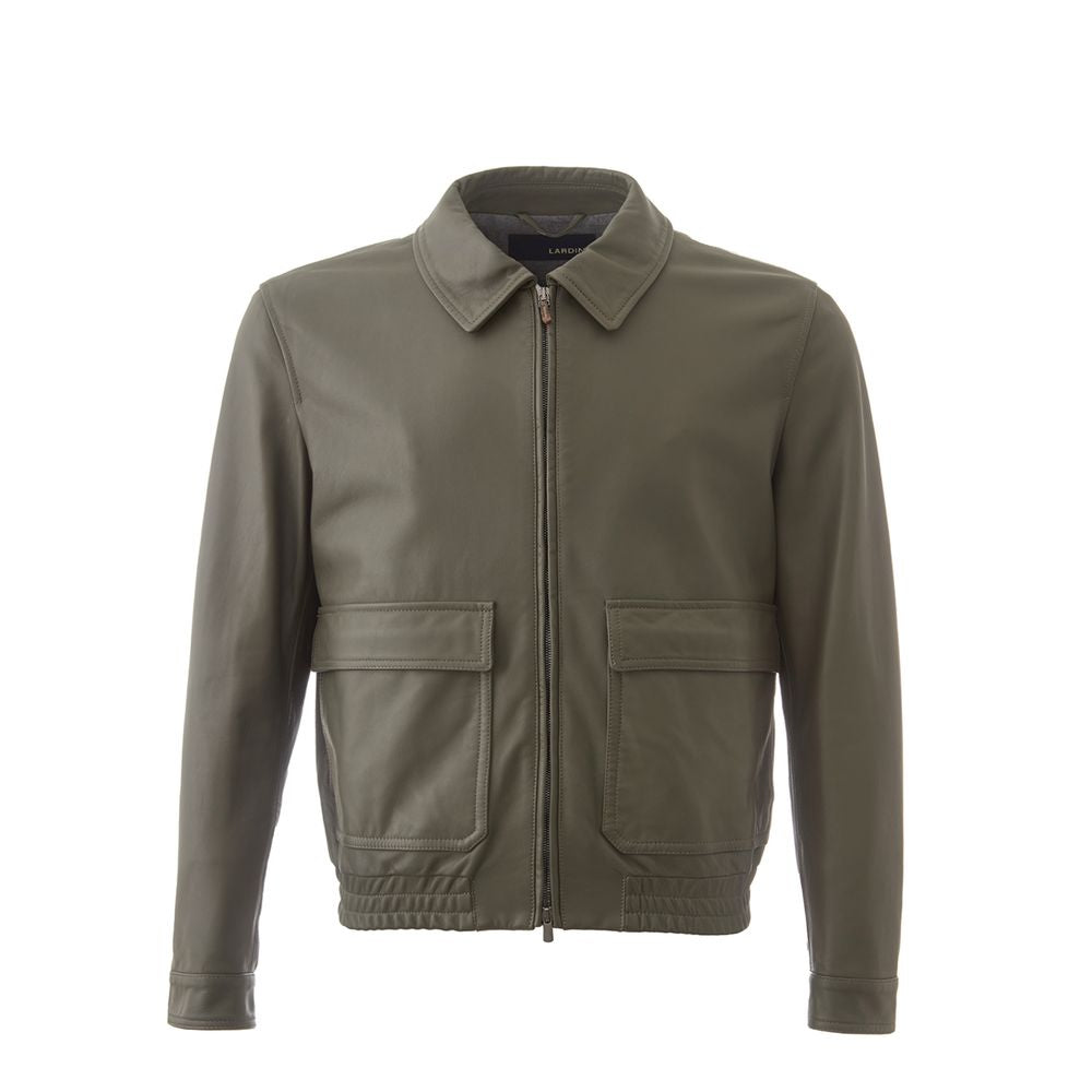 Lardini Green Leather Jacket IT50 | L