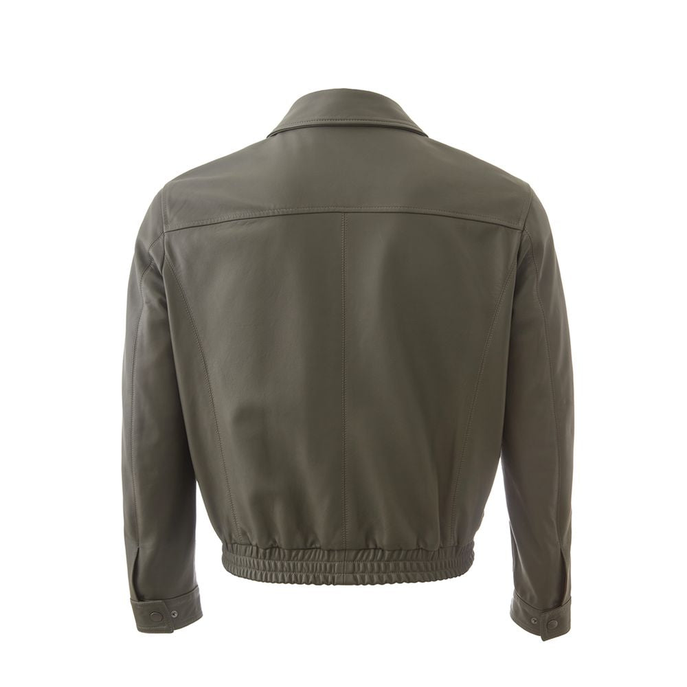 Lardini Green Leather Jacket IT50 | L