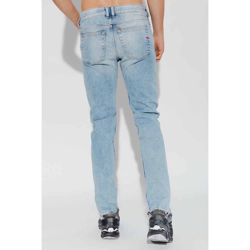 Diesel Light Blue Cotton Jeans & Pant W31