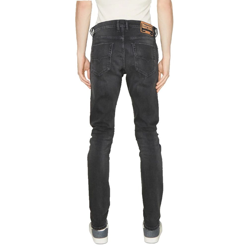 Diesel Black Cotton Jeans & Pant W28