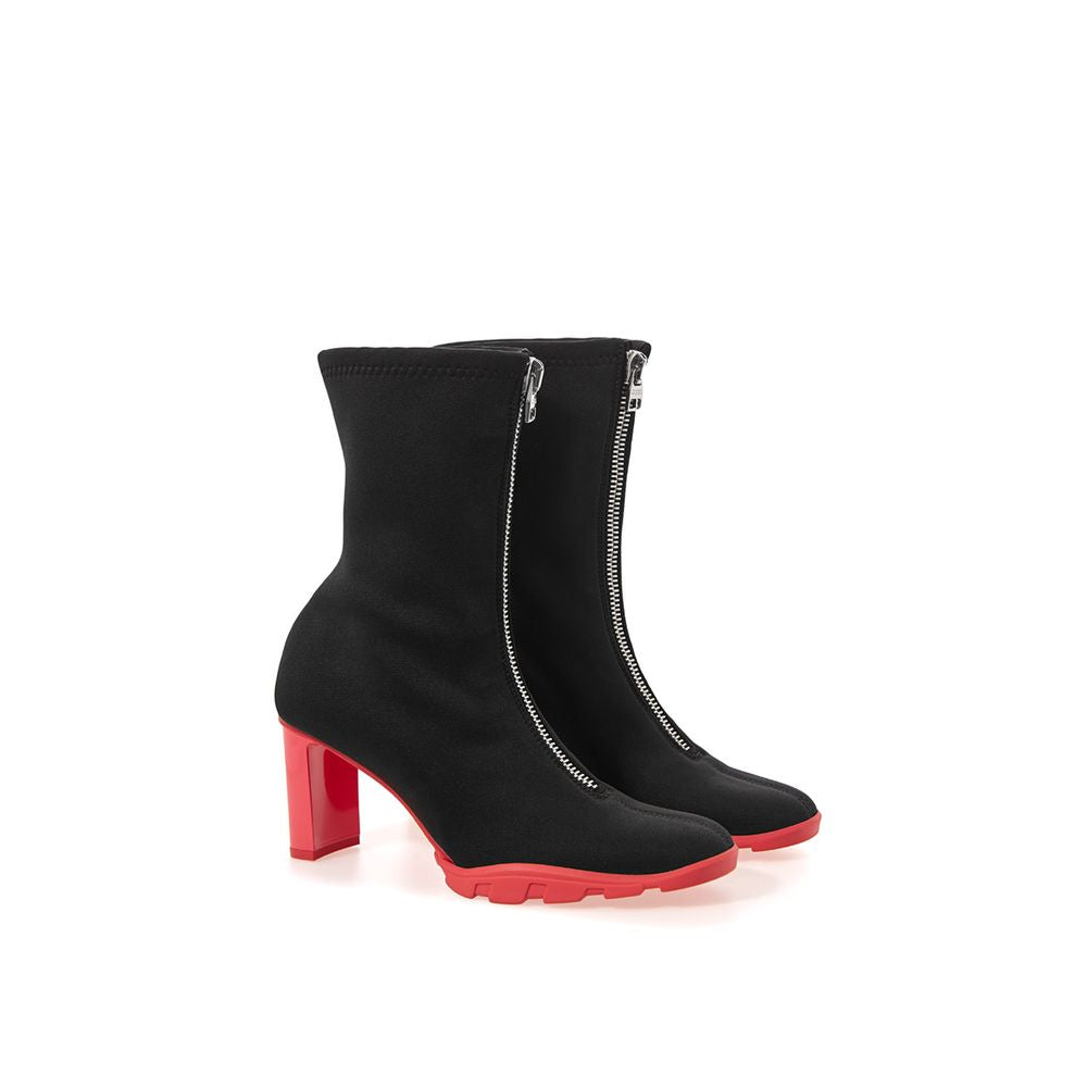 Alexander McQueen Black Neoprene Boot EU36.5 | US6.5