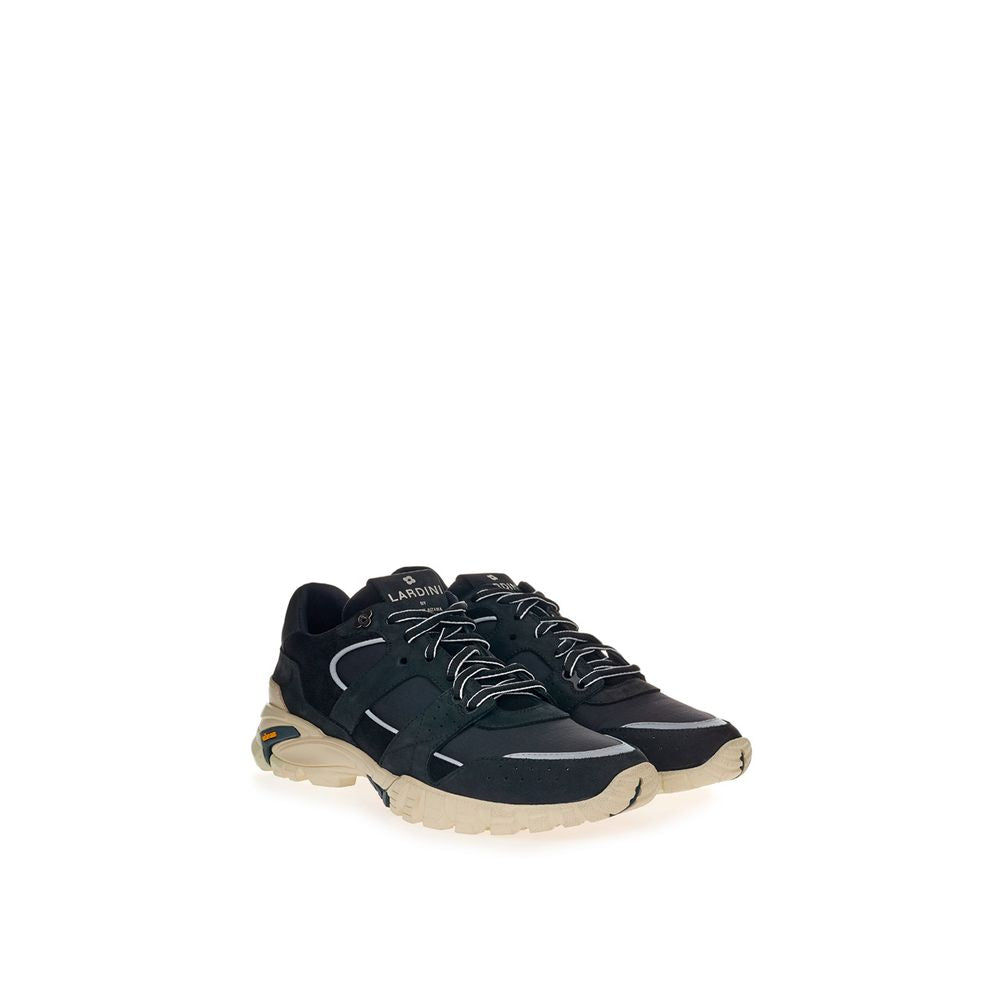 Lardini Black Suede Sneaker EU39 | US6