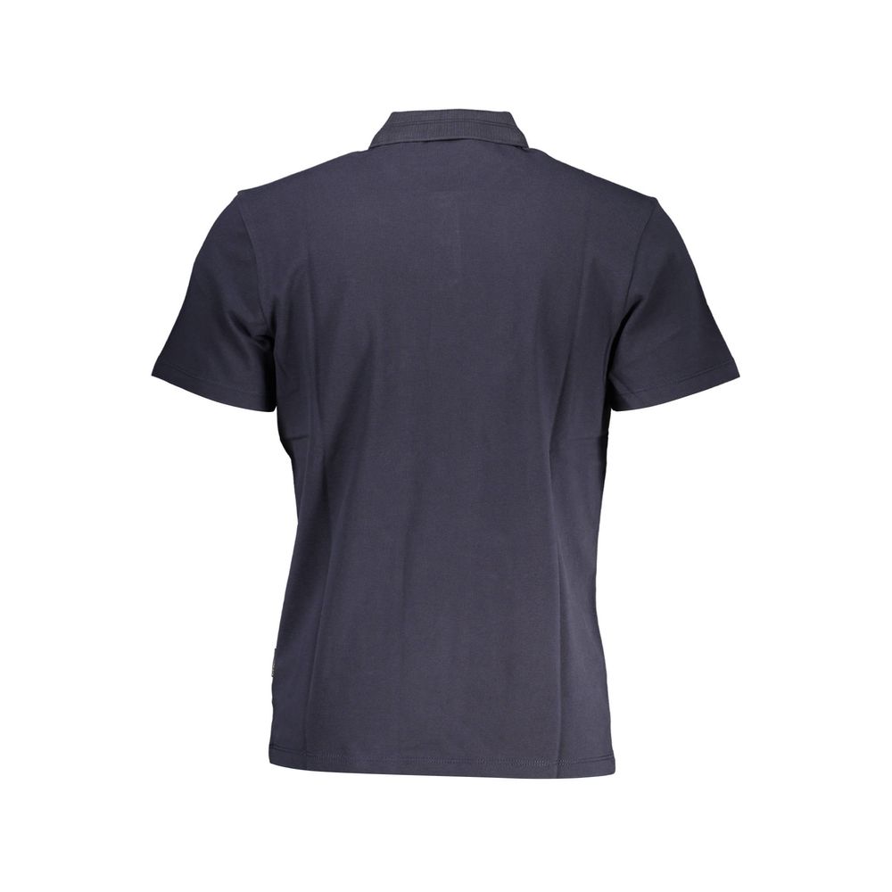 Napapijri Blue Cotton Men Polo