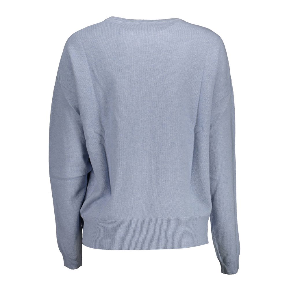 U.S. POLO ASSN. Light Blue Polyamide Women Sweater