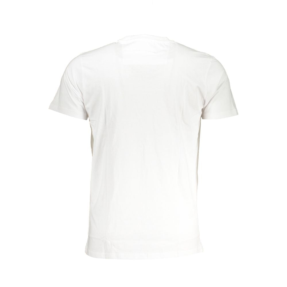 Cavalli Class White Cotton T-Shirt