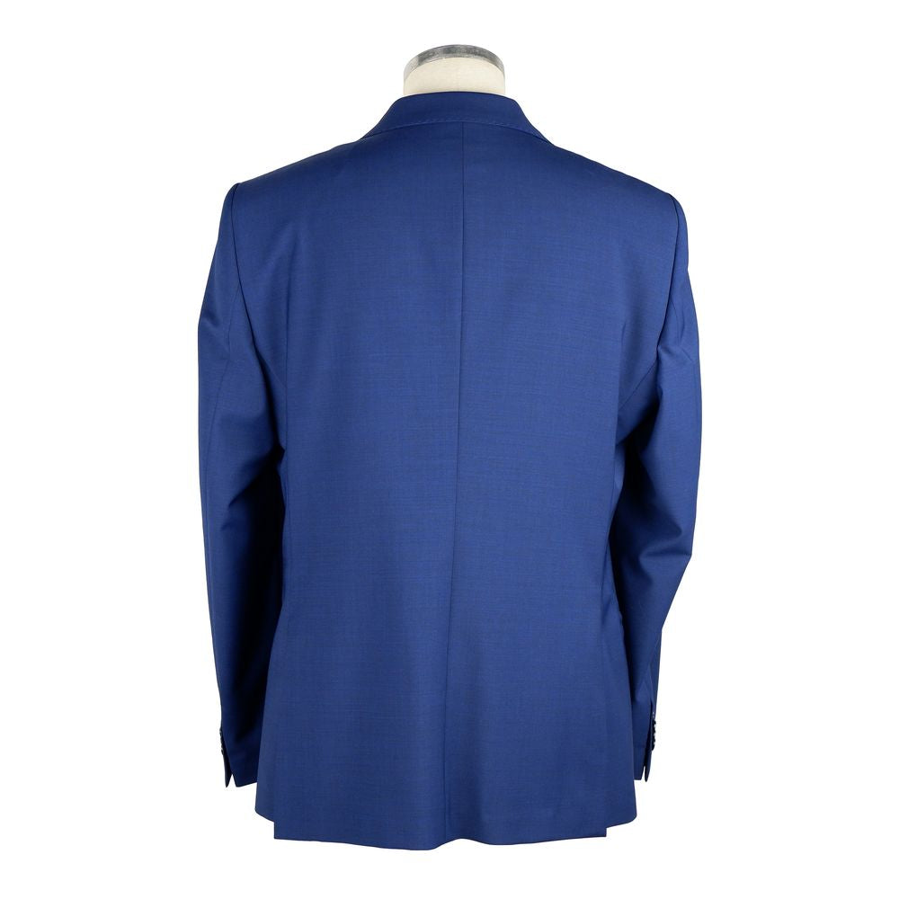 Emilio Romanelli Elegant Two-Button Men's Suit in Blue IT46 | S