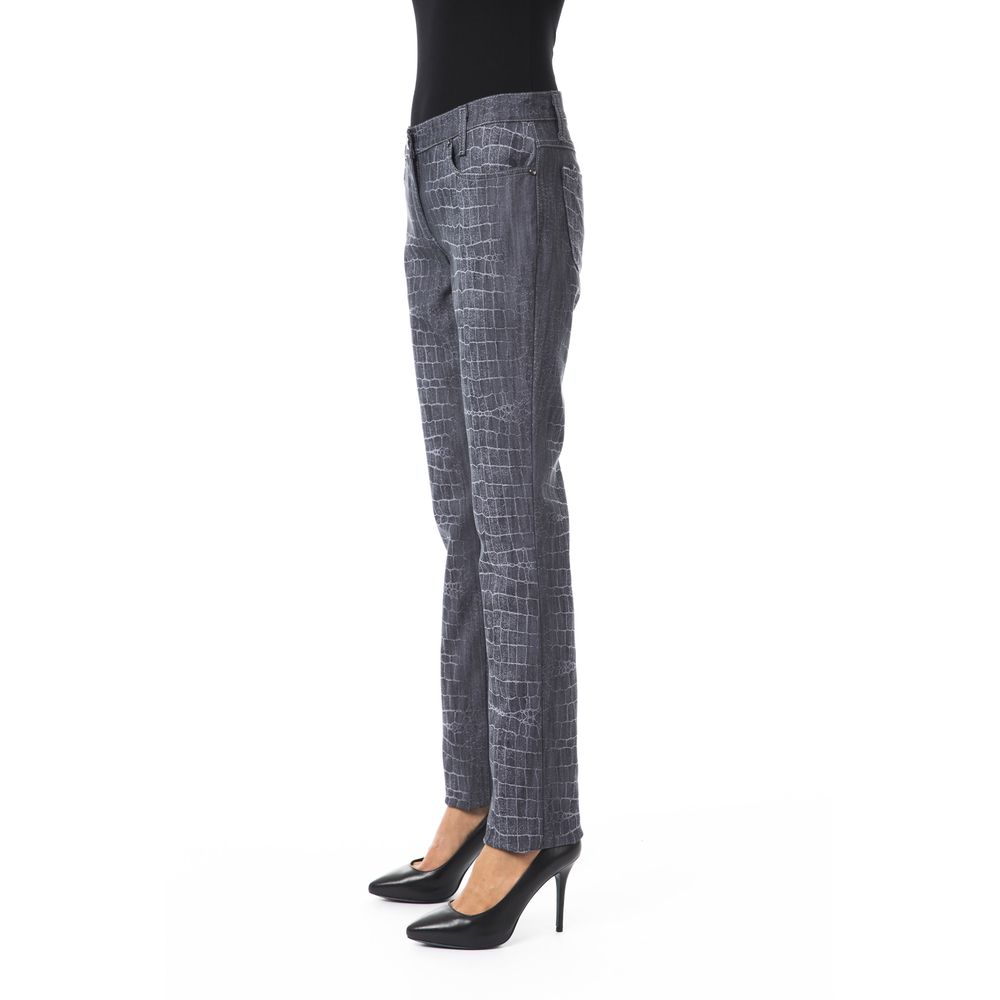 BYBLOS Black Viscose Women Pants