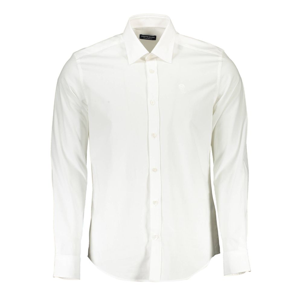 North Sails White Cotton Mens Shirt