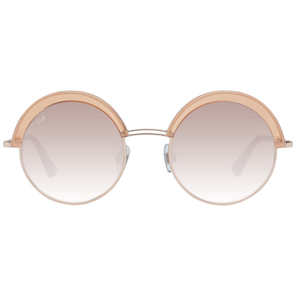 Web Rose Gold Women Sunglasses