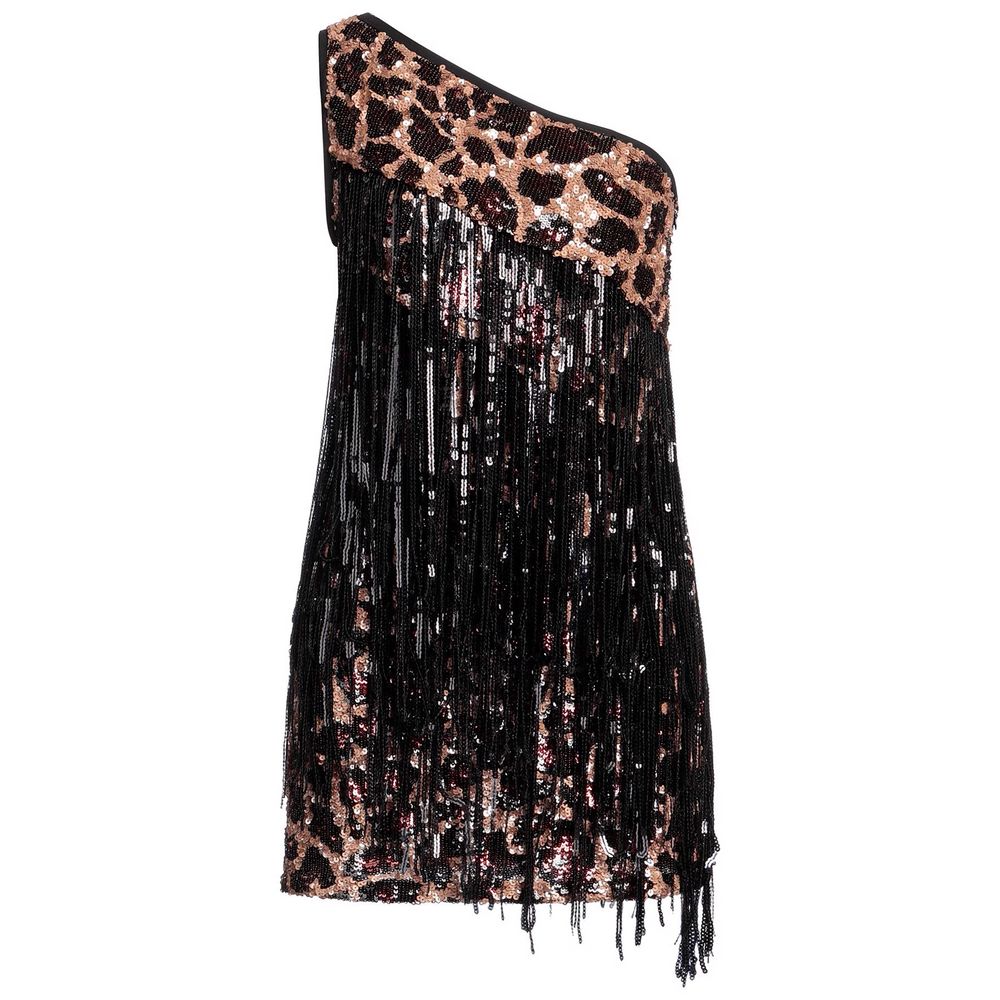 PINKO Brown Polyamide Dress IT42 | M