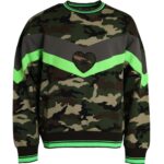 Dolce & Gabbana Multicolor Camouflage Sweatshirt Sweater IT52 / XL