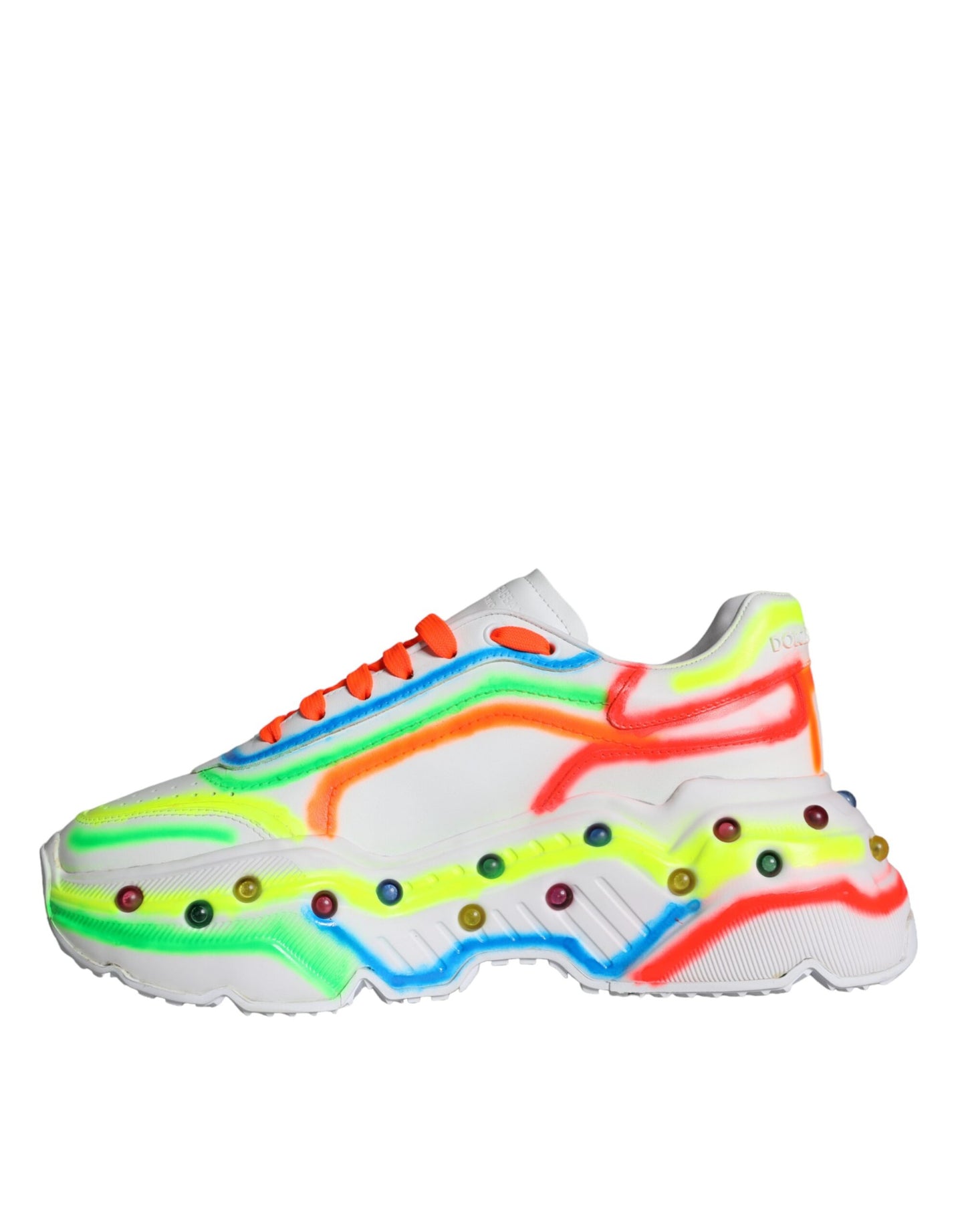 Dolce & Gabbana Multicolor Daymaster LED Lighted Sneaker Shoes EU44 / US11