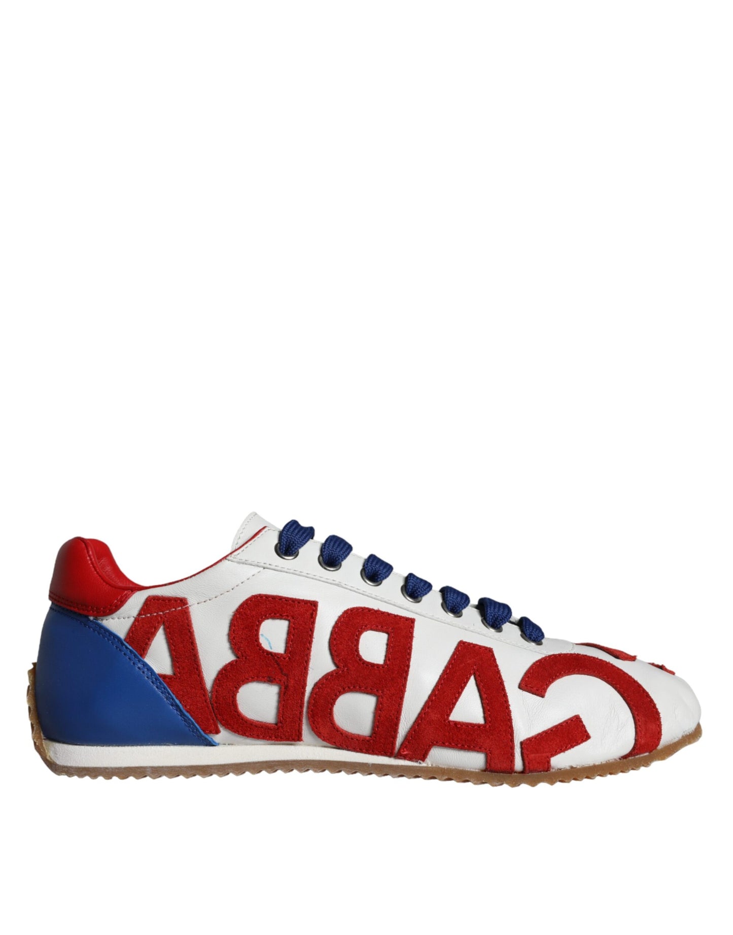 Dolce & Gabbana Multicolor Leather Logo Casual Sneakers Shoes EU39 / US8.5