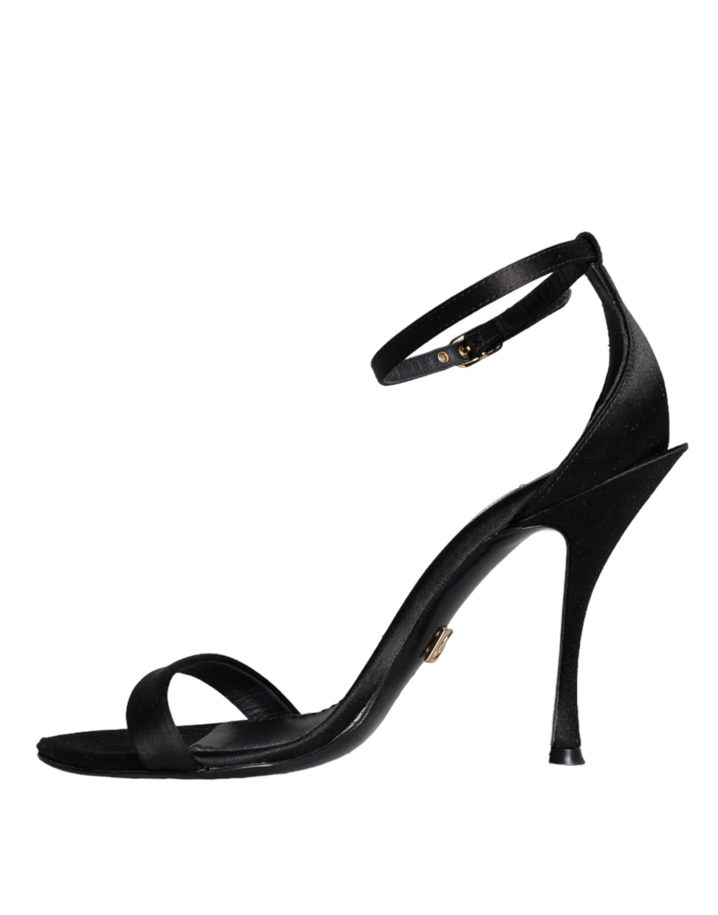 Dolce & Gabbana Black KEIRA Heels Ankle Strap Sandals Shoes EU35 / US4.5