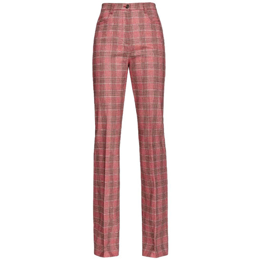 PINKO Red Polyester Jeans & Pant IT36 | XXS