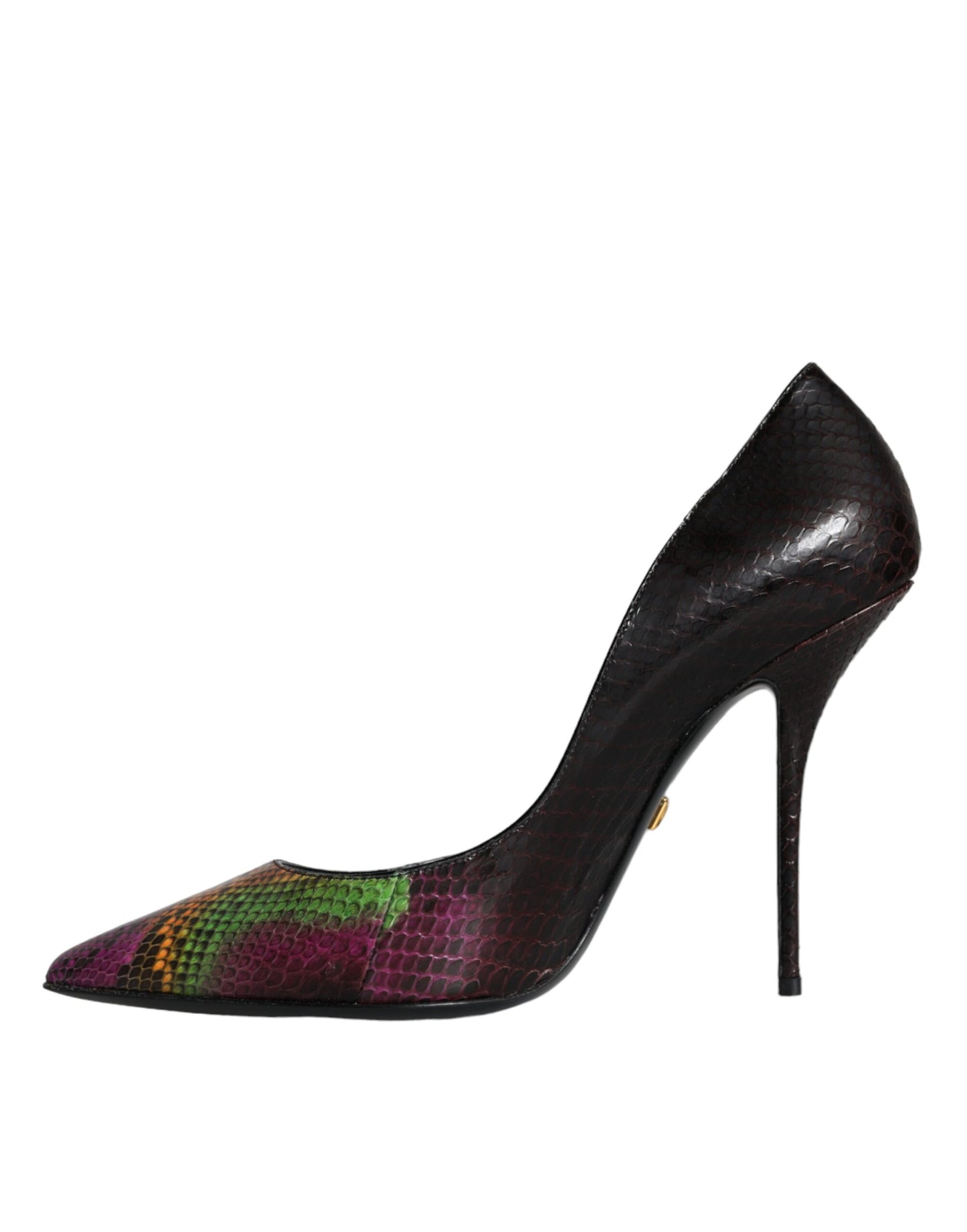 Dolce & Gabbana Multicolor Exotic Leather Heels Pumps Shoes EU35.5 / US5.5