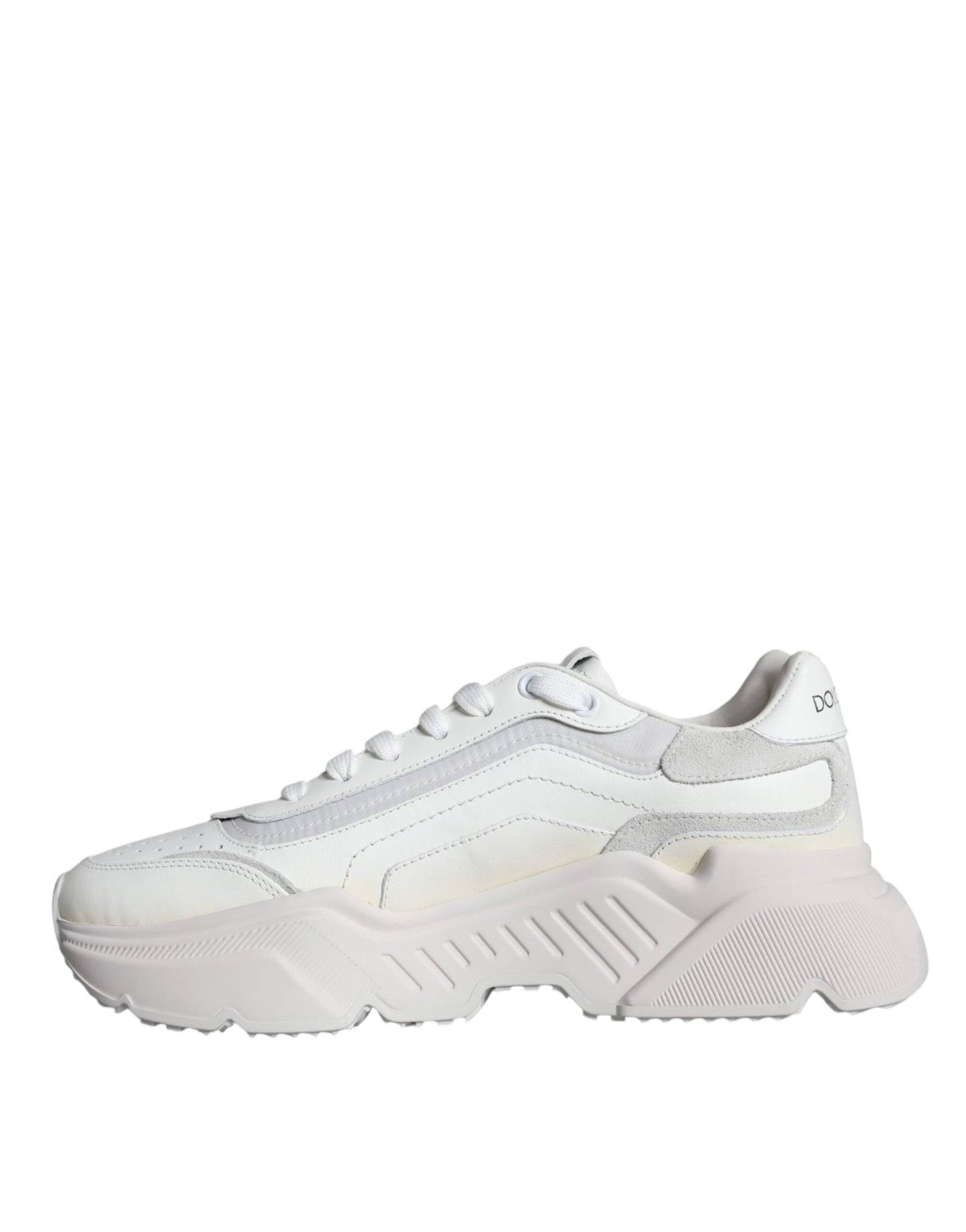 Dolce & Gabbana White DAYMASTER Calf Leather Sneakers Shoes EU40 / US10