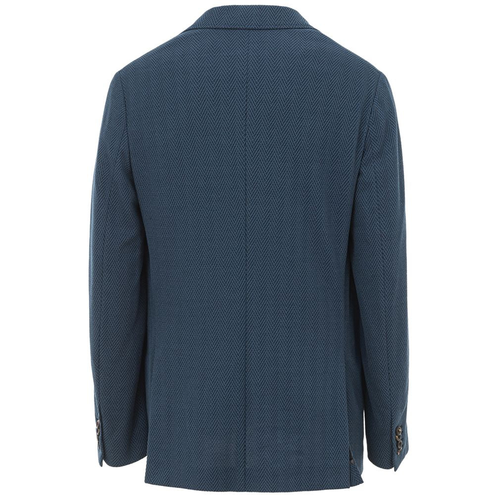 Brioni Blue Wool Blazer IT50 | L