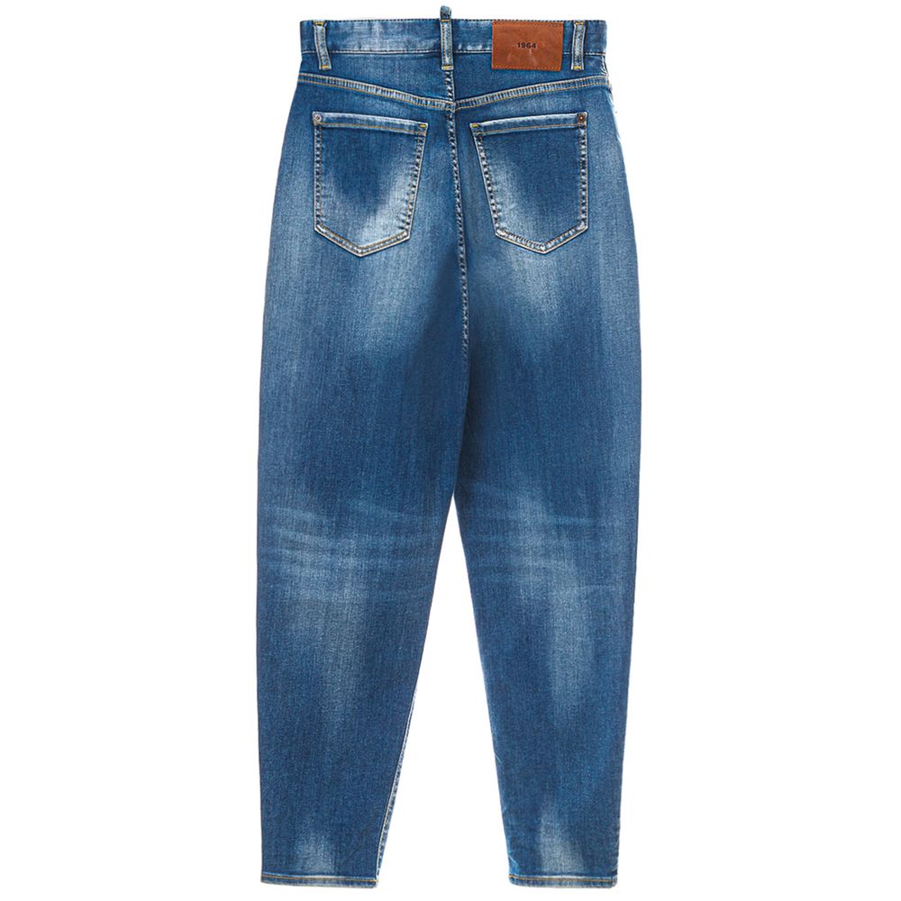 Dsquared² Blue Cotton Jeans & Pant IT40 | S