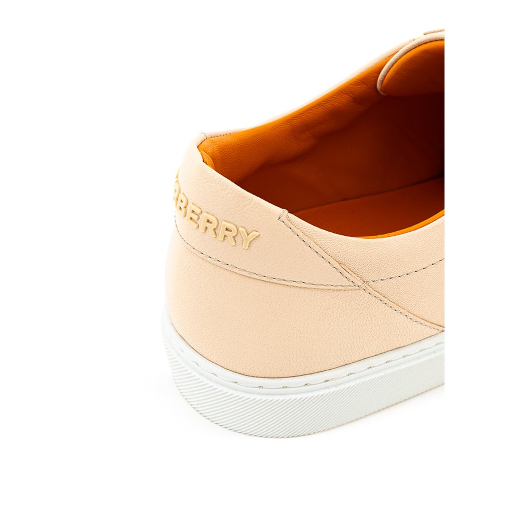 Burberry Pink Leather Sneaker EU40 | US10