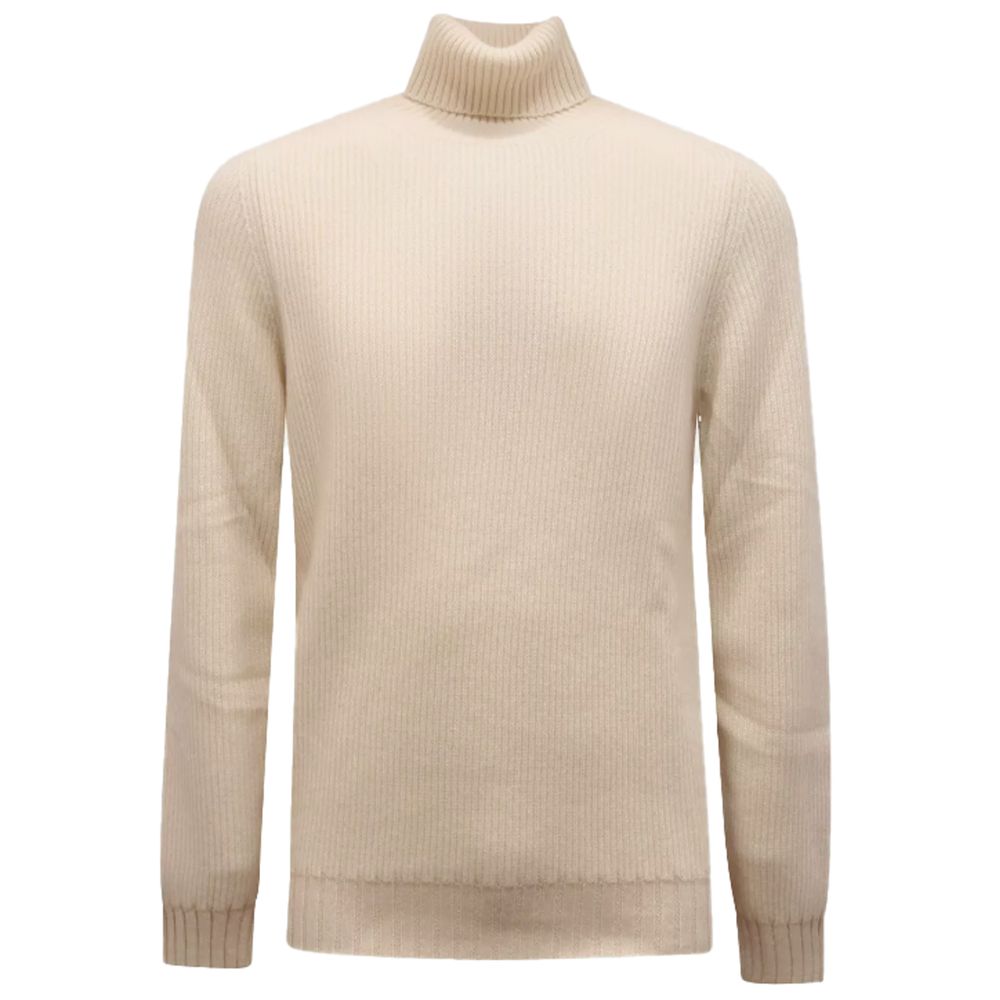 Alpha Studio White Cashmere Sweater IT54 | XXL