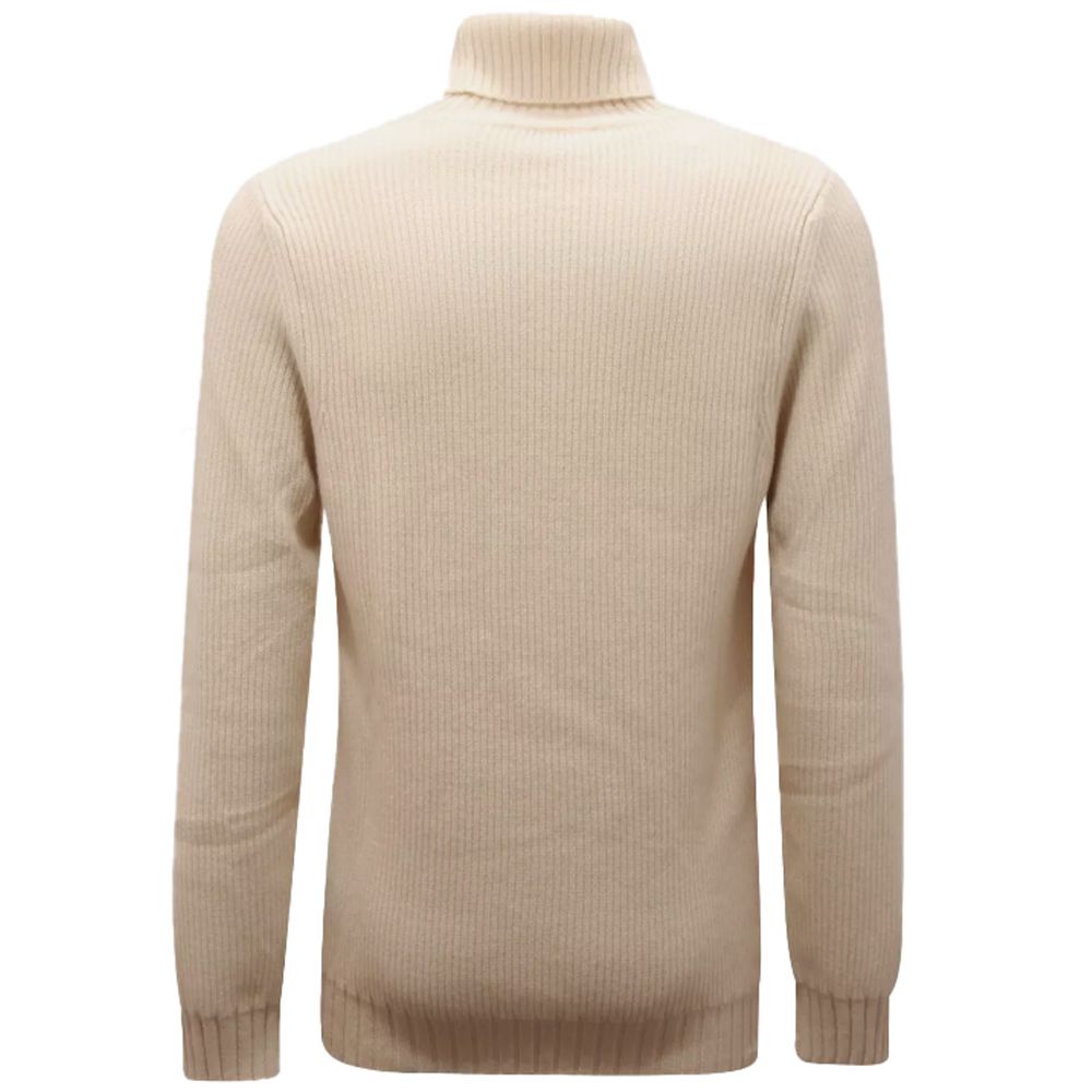 Alpha Studio White Cashmere Sweater IT54 | XXL