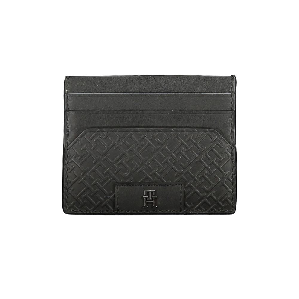 Tommy Hilfiger Black Leather Wallet