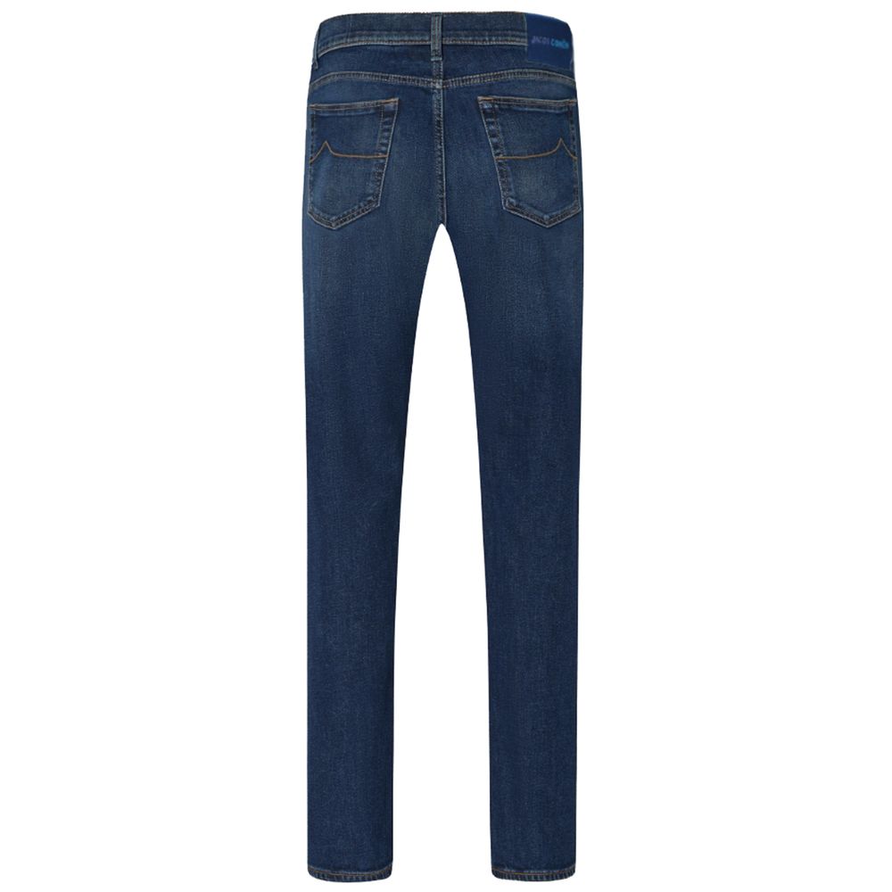 Jacob Cohen Blue Cotton Jeans & Pant IT40 | M