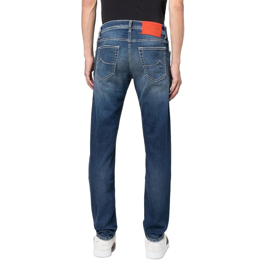 Jacob Cohen Blue Cotton Jeans & Pant W35