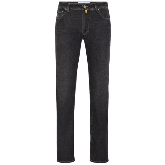 Jacob Cohen Black Cotton Jeans & Pant W36