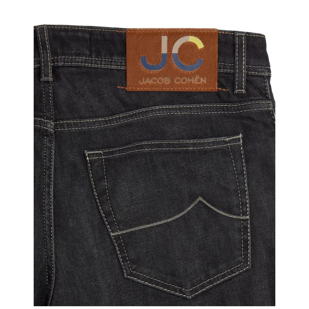 Jacob Cohen Black Cotton Jeans & Pant W36