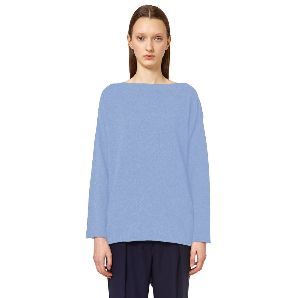 Alpha Studio Light Blue Cashmere Sweater IT38 | XS