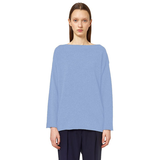 Alpha Studio Light Blue Cashmere Sweater IT38 | XS