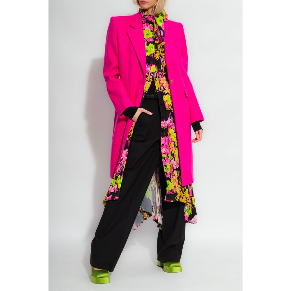 Versace Fuchsia Viscose Jackets & Coat IT40 | S