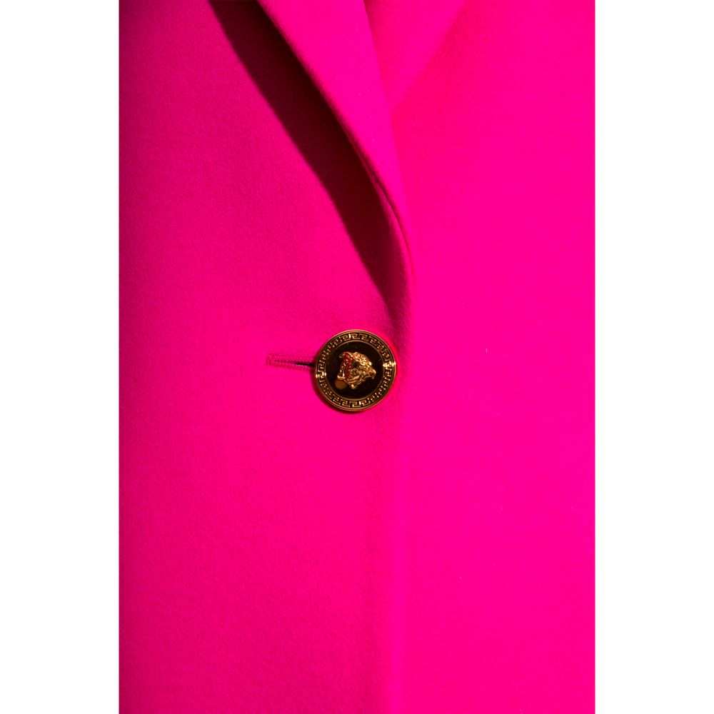 Versace Fuchsia Viscose Jackets & Coat IT40 | S