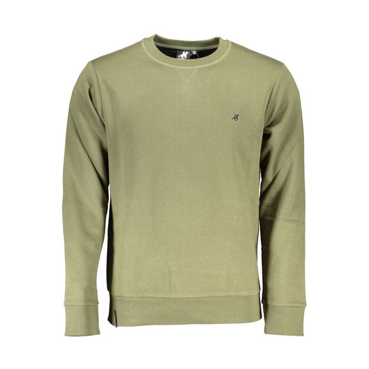 U.S. Grand Polo Green Cotton Sweater