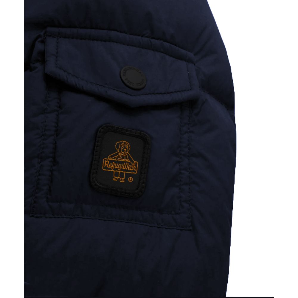 Refrigiwear Blue Polyester Jackets & Coat