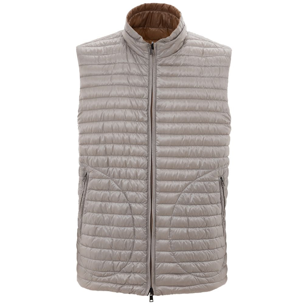 Herno Brown Polyamide Vest IT50 | L