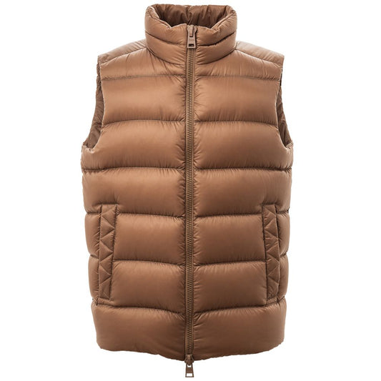 Herno Brown Polyamide Vest IT50 | L