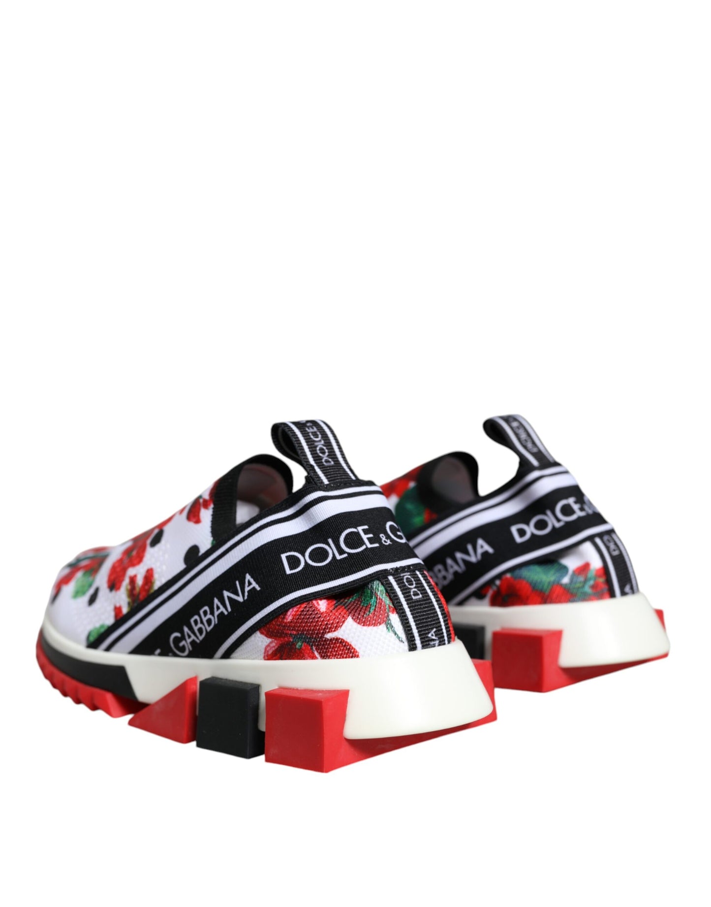 Dolce & Gabbana Multicolor Geranium Sorrento Sneakers Shoes EU36.5 / US6.5