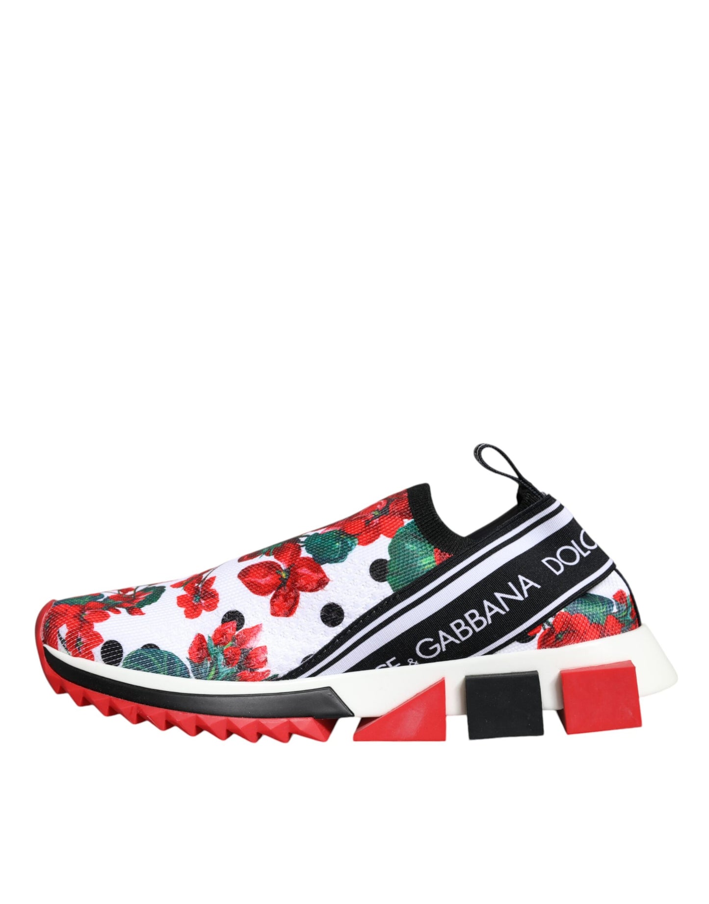 Dolce & Gabbana Multicolor Geranium Sorrento Sneakers Shoes EU36.5 / US6.5