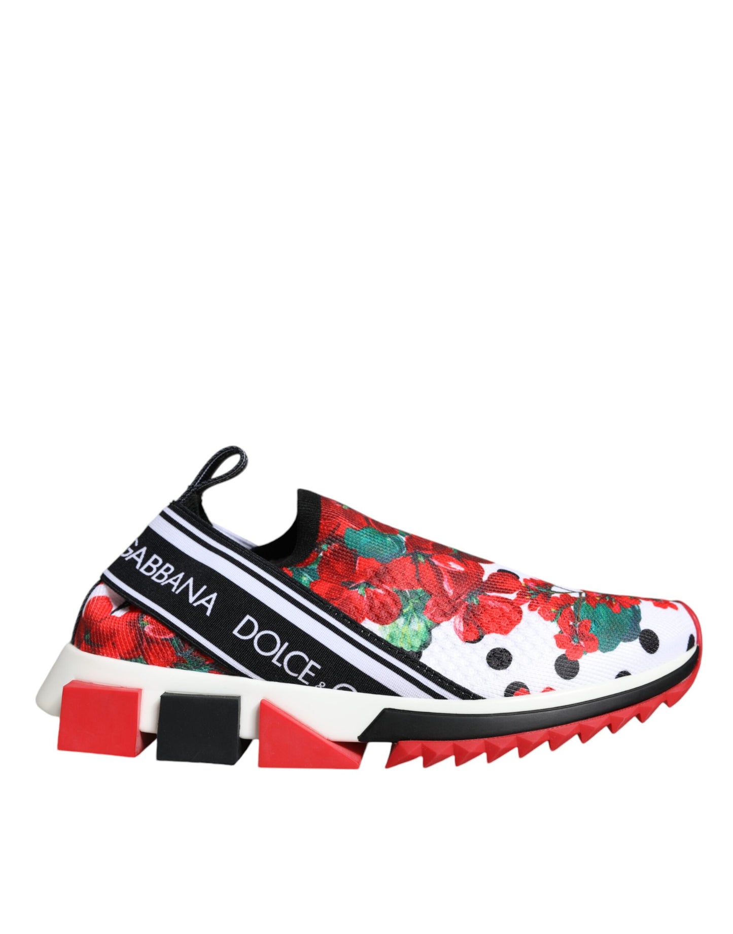 Dolce & Gabbana Multicolor Geranium Sorrento Sneakers Shoes EU36.5 / US6.5